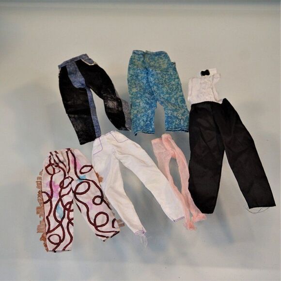 Vintage Barbie Pants 6 Piece Lot - Picture 1 of 7